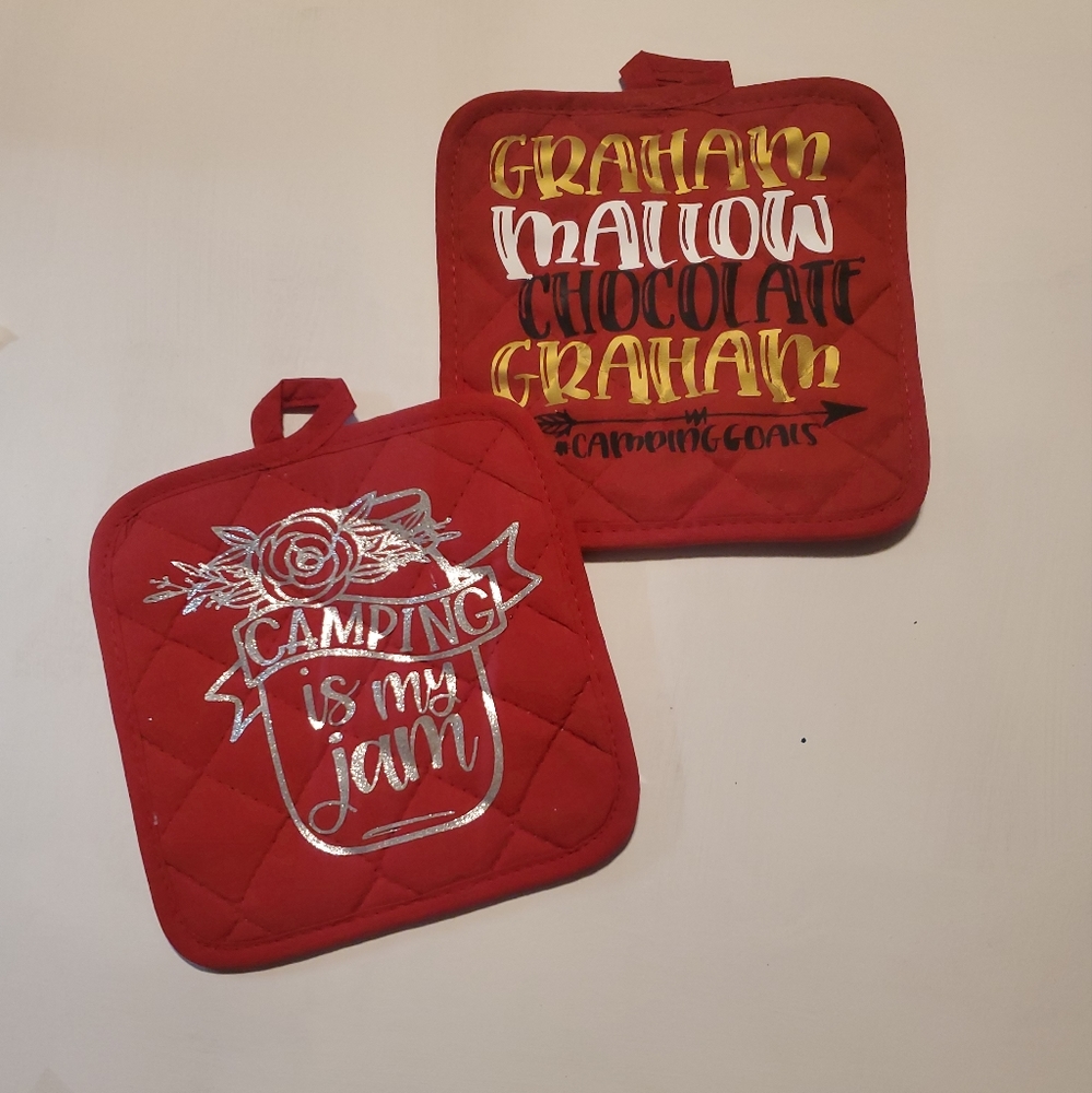 CAMPING POT HOLDERS